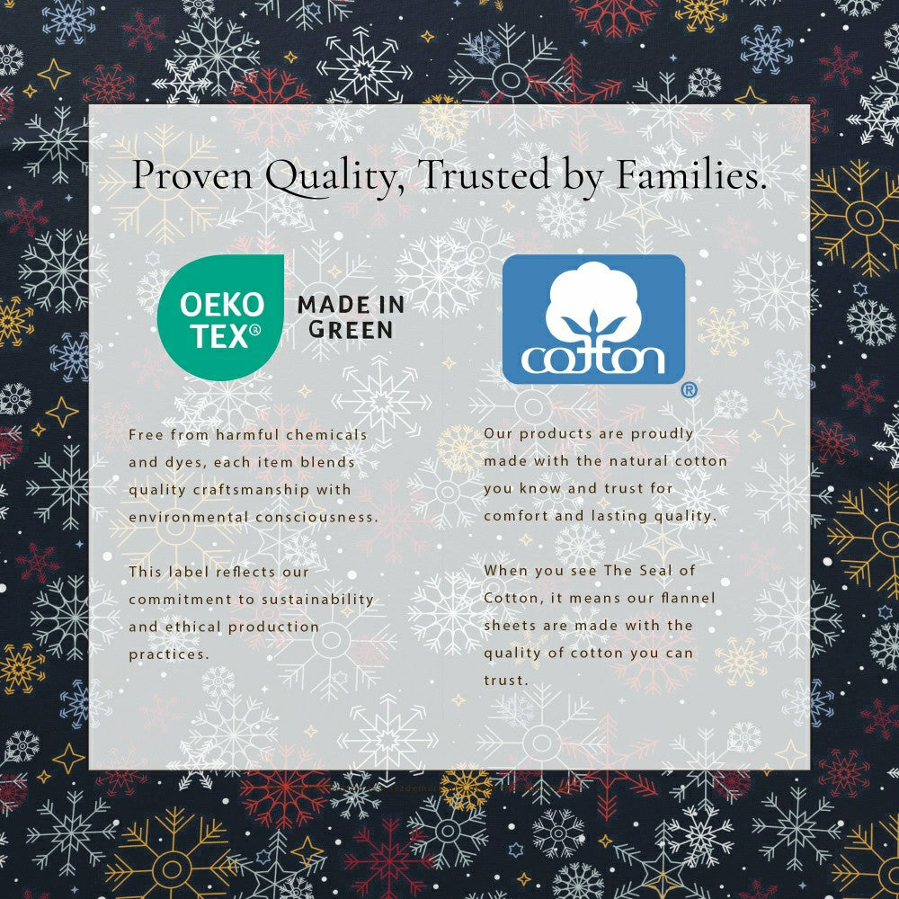 Plow & Hearth 4-Piece Turkish Cotton Flannel Sheet - Lakeview Collection