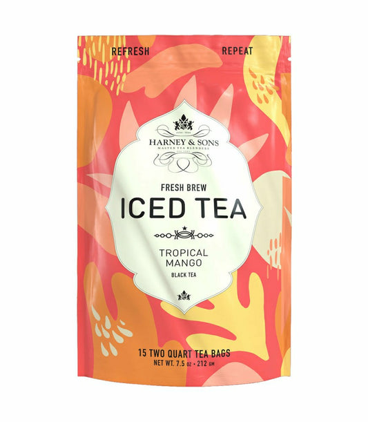 Plow & Hearth Tropical Mango Fresh Brew Iced Tea