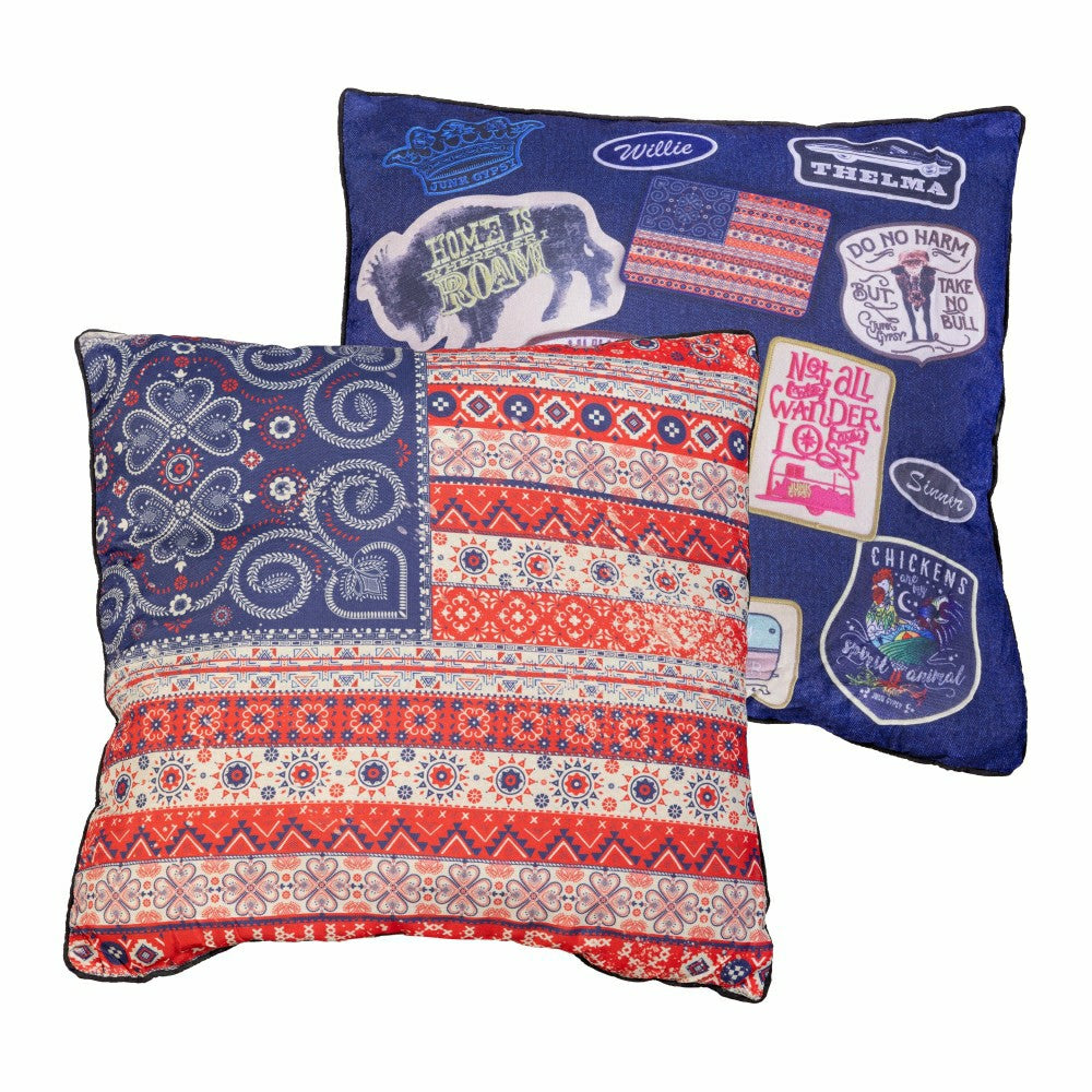 Plow & Hearth American BOHO By JG, Pillow Cover