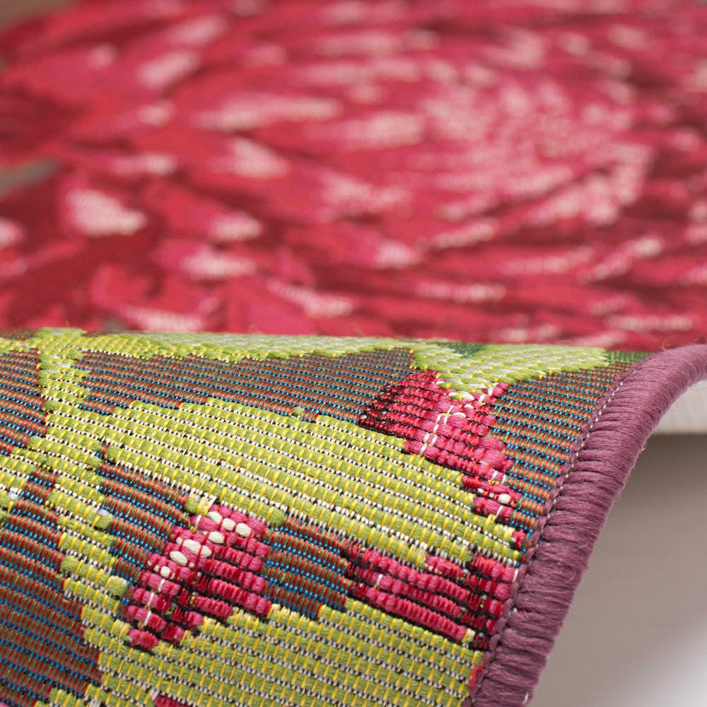 Plow & Hearth Esencia Mums Indoor/Outdoor Rug