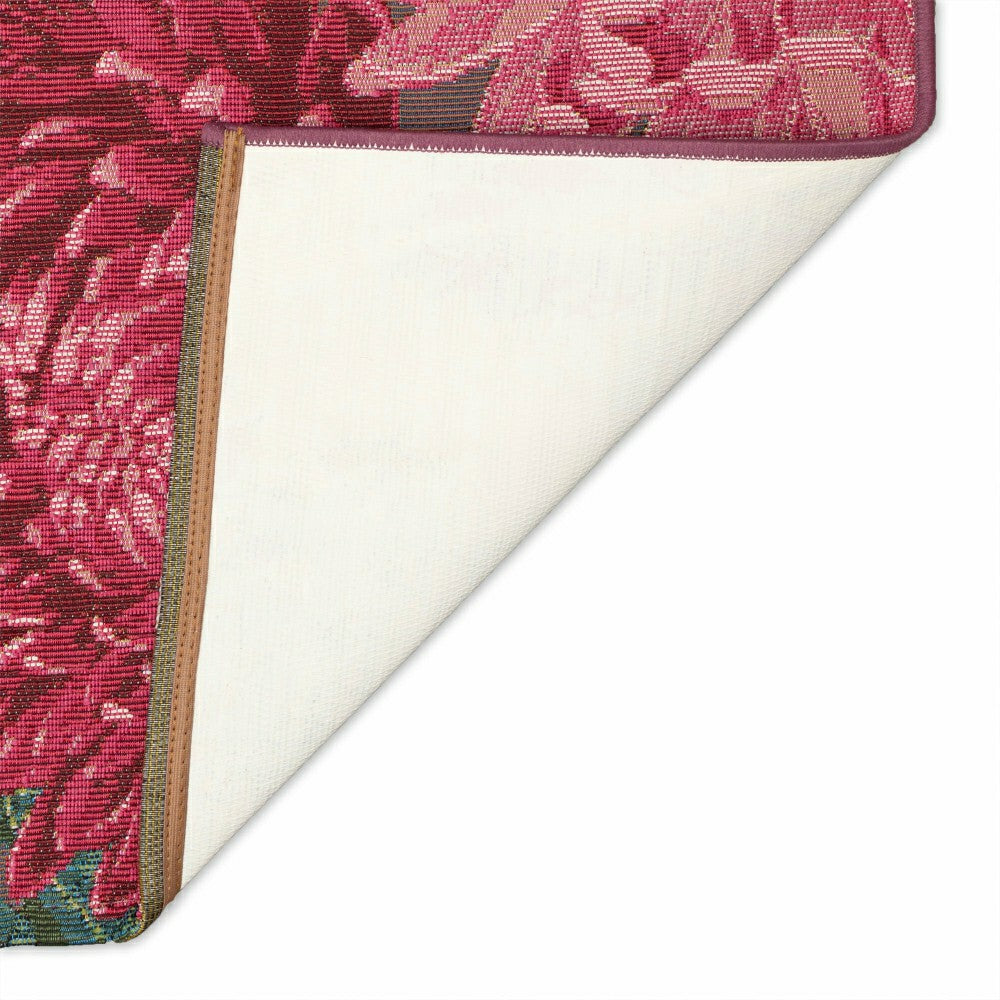 Plow & Hearth Esencia Mums Indoor/Outdoor Rug