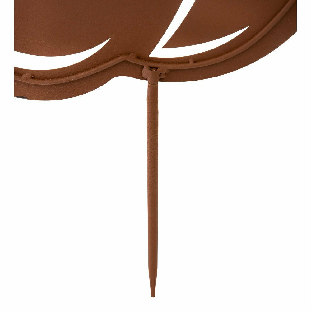 Plow & Hearth Rustic Metal Pumpkin Stake