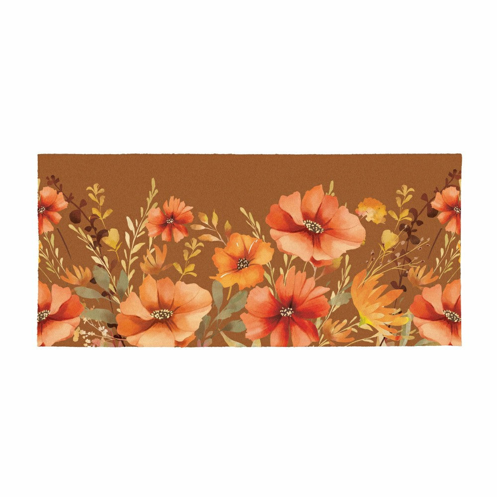 Plow & Hearth Flocked Coir Sassafras Switch Mat, 22"x10"