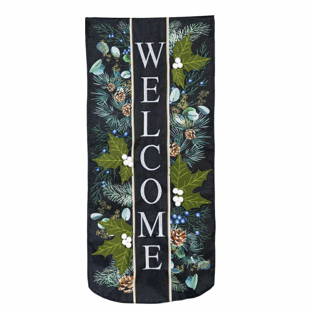 Plow & Hearth Winter Foliage Welcome Everlasting Impressions