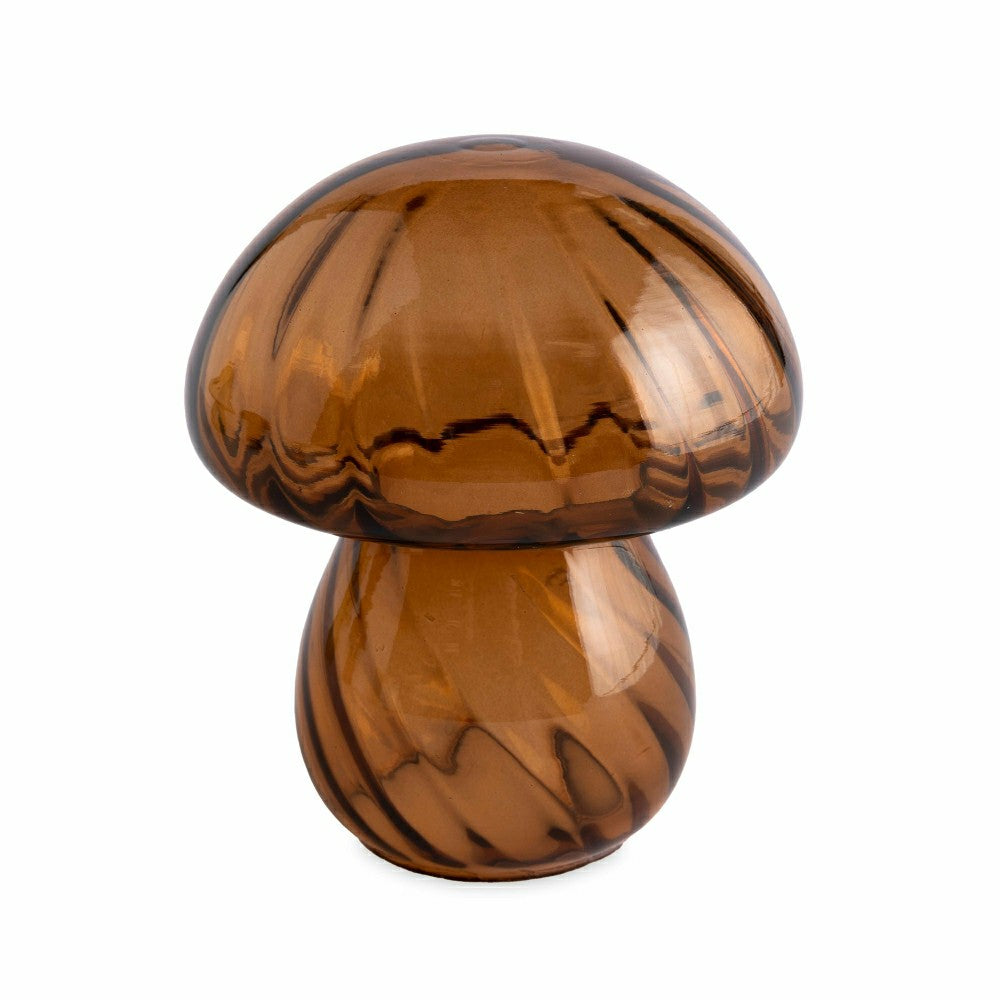 Plow & Hearth Glass Mushrooms, Set of 3