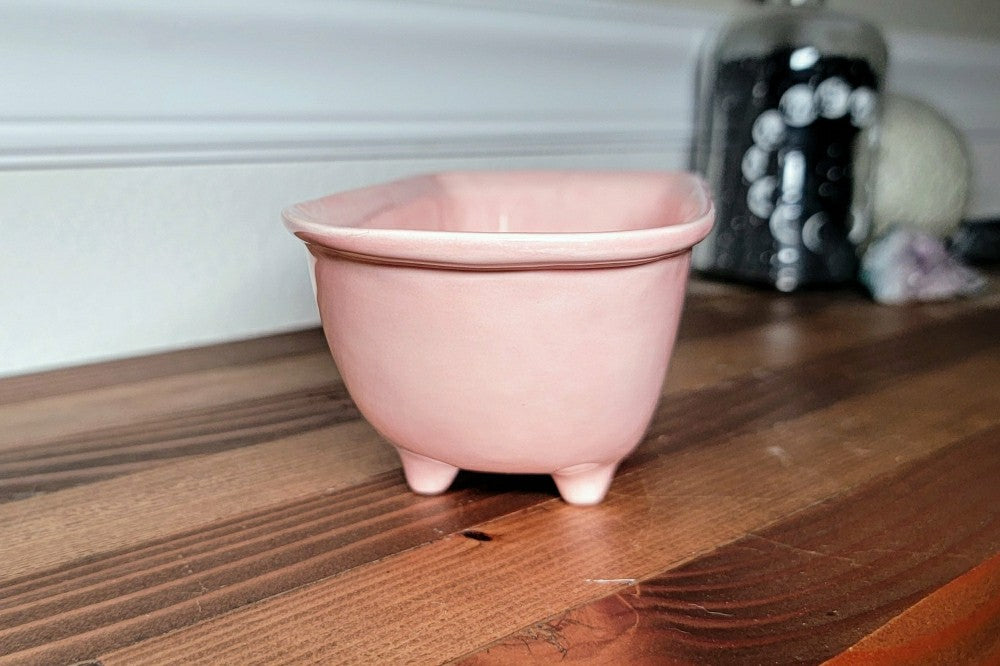 Plow & Hearth Medium Ceramic Bathtub Planter