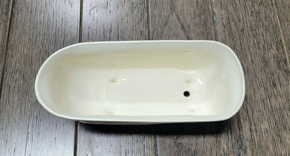 Plow & Hearth Medium Ceramic Bathtub Planter