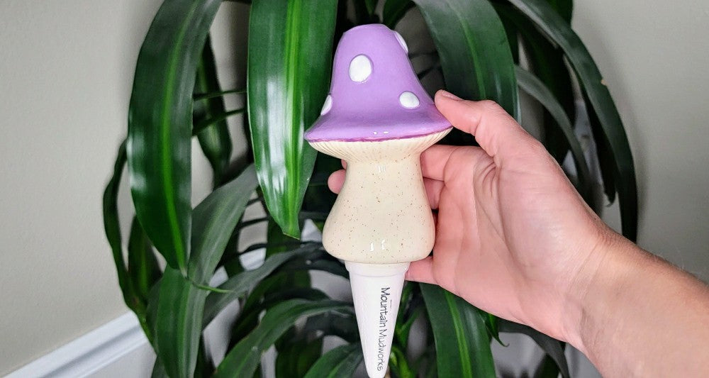 Plow & Hearth X-Large Toadstool Watering Spike