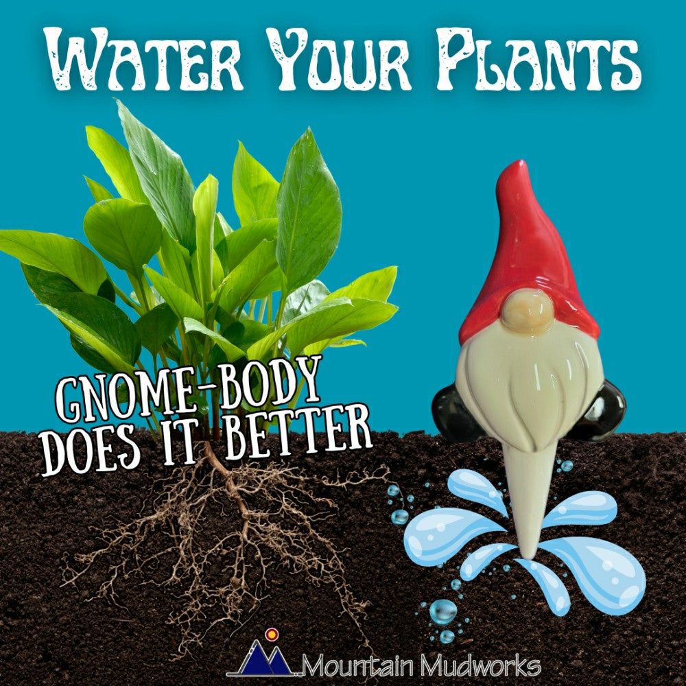 Plow & Hearth Short Gnome Watering Spike