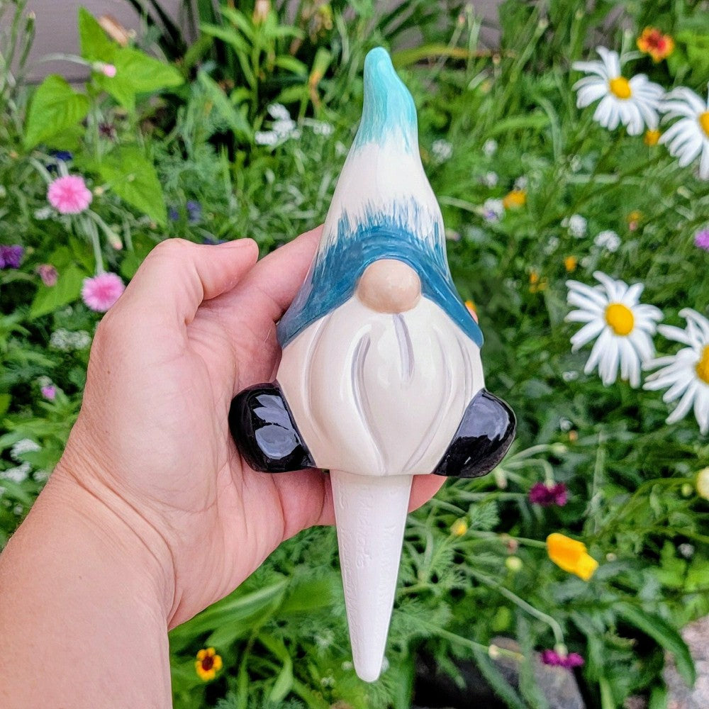 Plow & Hearth Tall Gnome Watering Spike