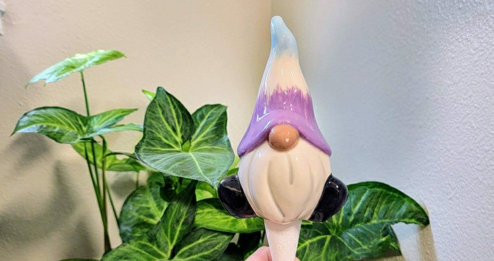 Plow & Hearth Tall Gnome Watering Spike