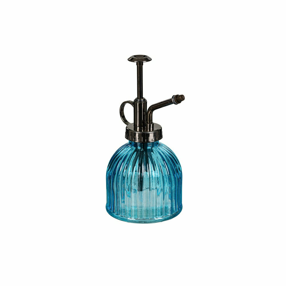 Plow & Hearth Glass Watering Set, including One Mister, One Watering Globe and 6 Pla
