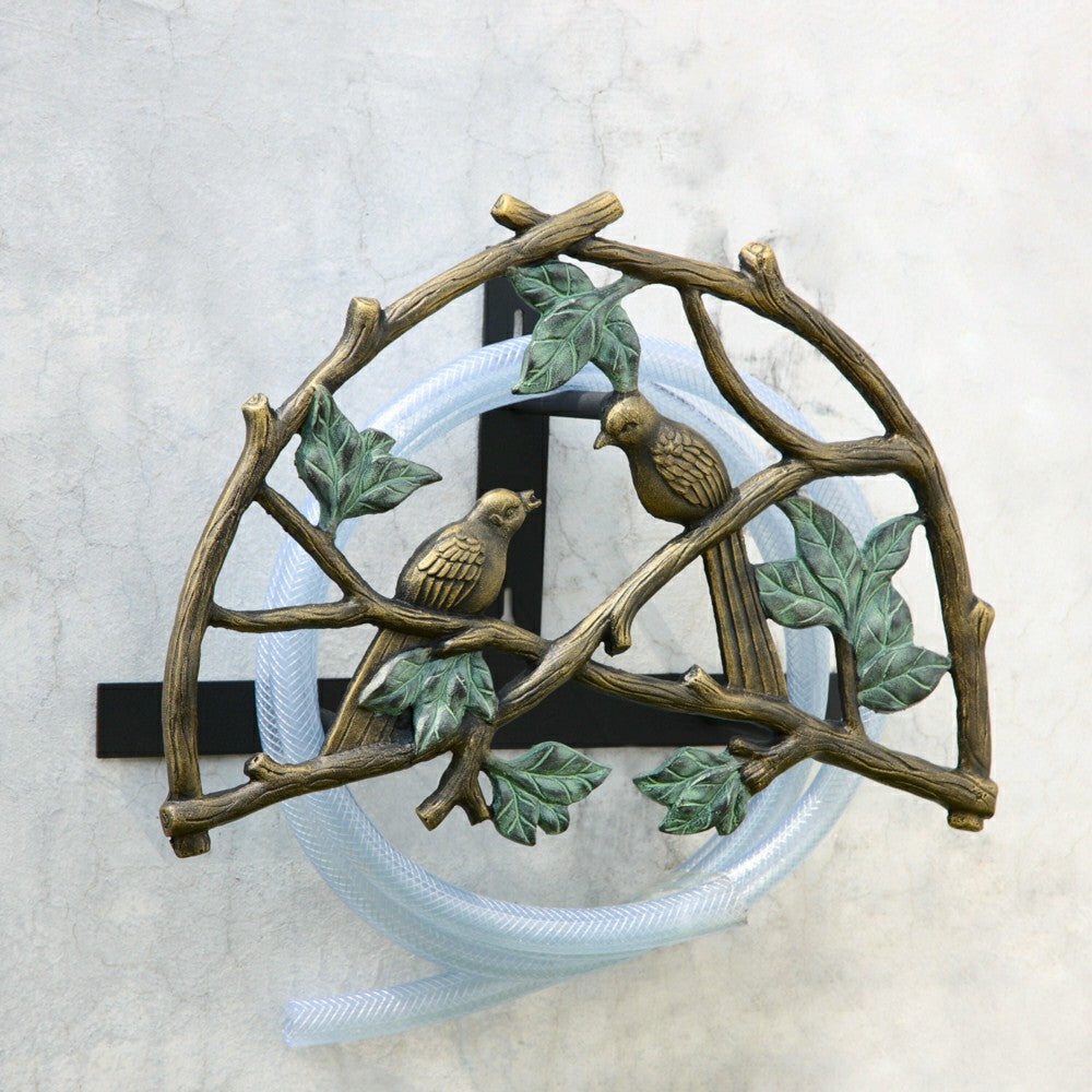 Plow & Hearth Lovebirds Hose Holder