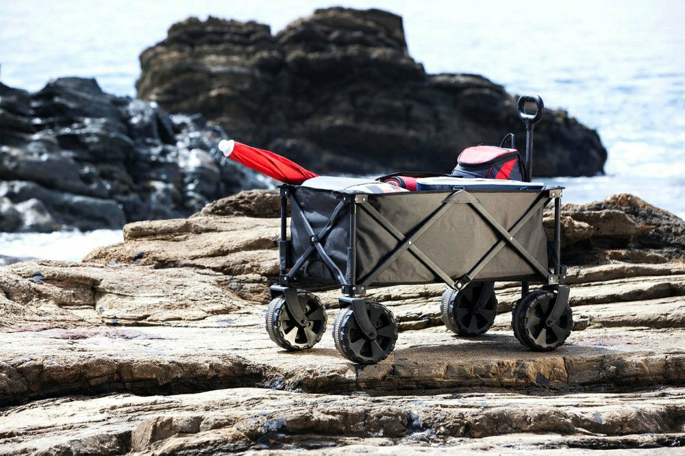 Plow & Hearth Adventure Wagon All-Terrain Portable Utility Wagon