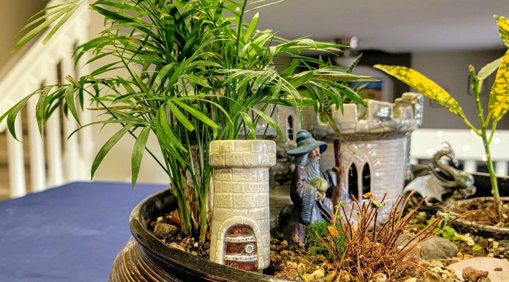 Plow & Hearth Small Turret Castle Watering Spike