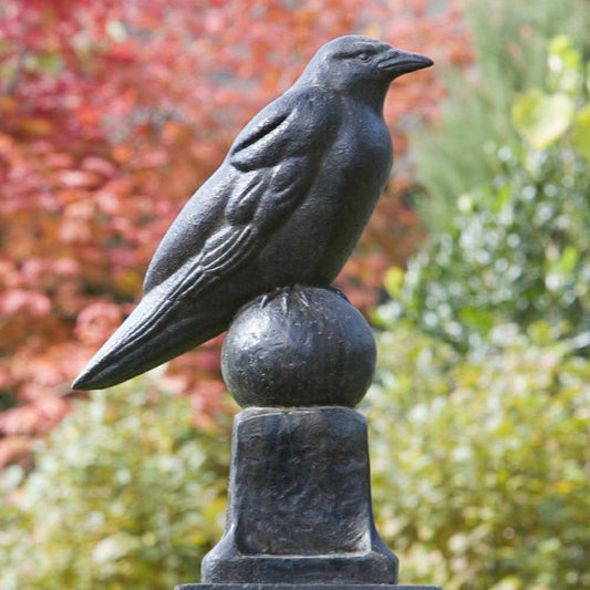Plow & Hearth Raven Garden Statue