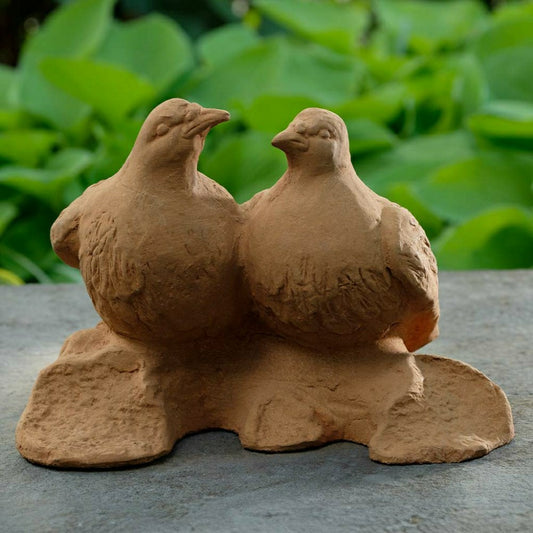 Plow & Hearth Perching Birds Garden Statue