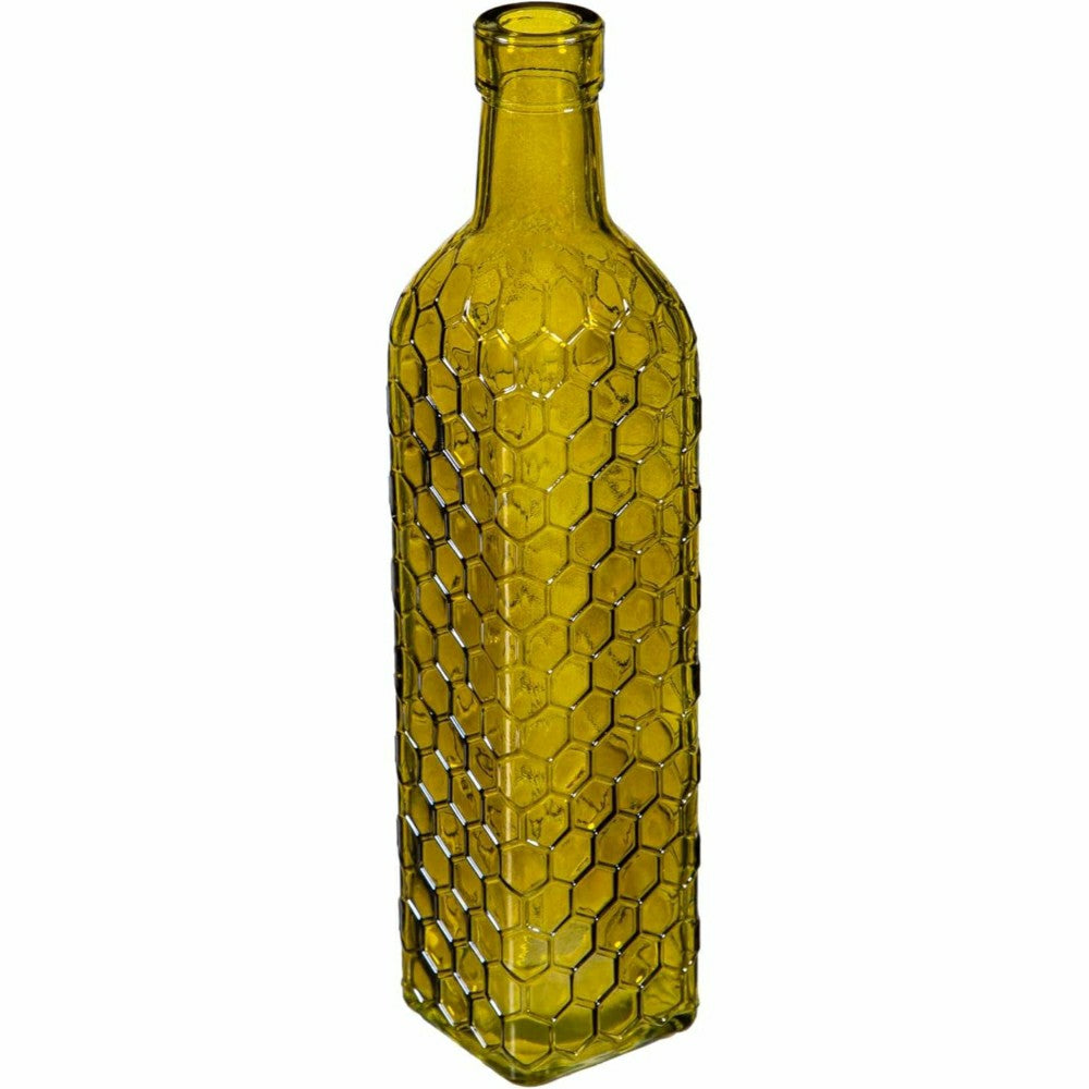 Plow & Hearth Mixed Colors Glass Bottles for Garden Bottle Tree, Set of 5