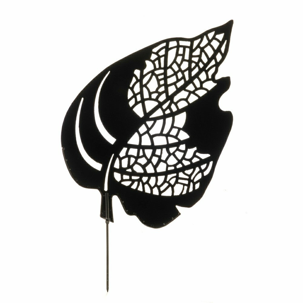 Plow & Hearth Leaf Skeleton Garden Stake