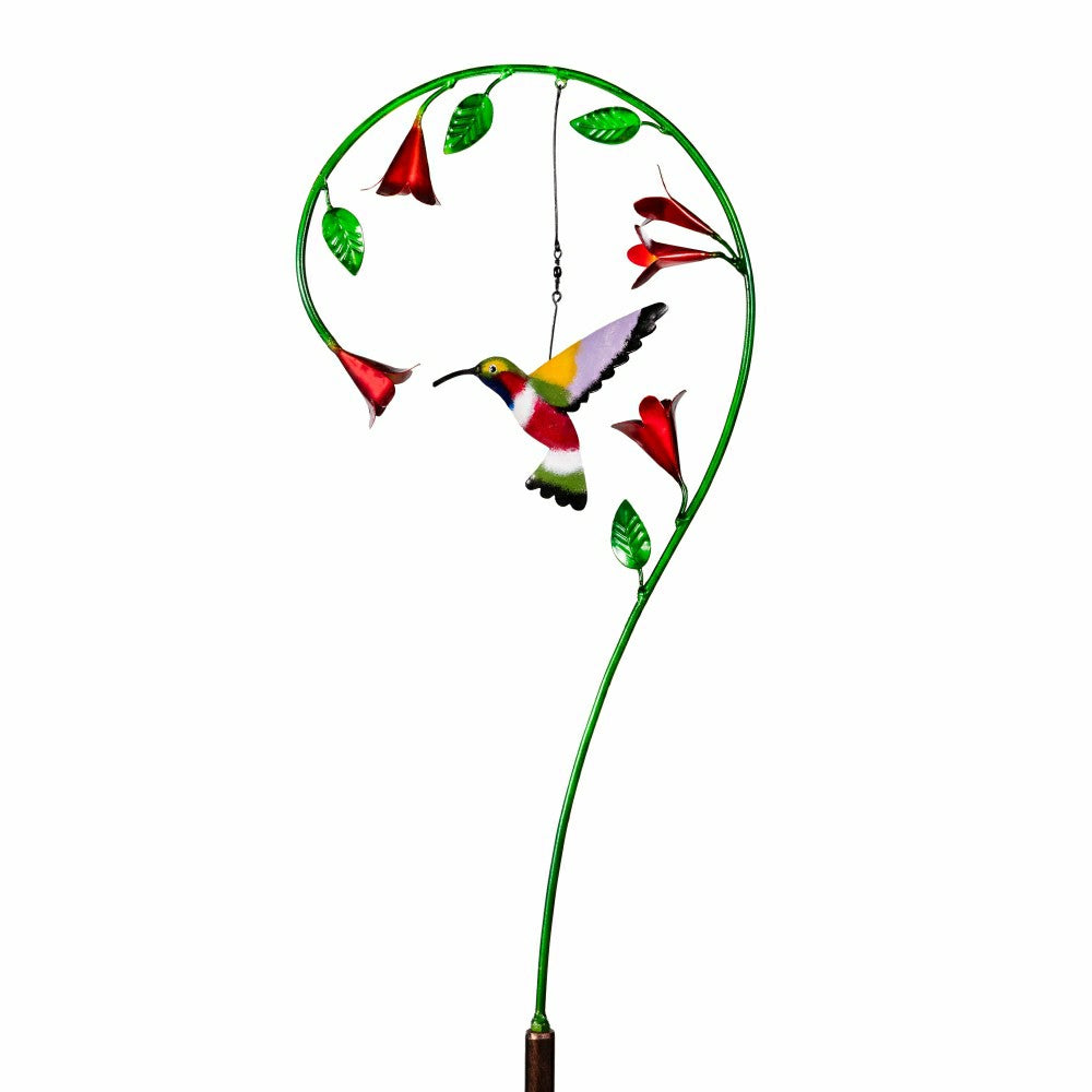 Plow & Hearth Metal Hummingbird Stake
