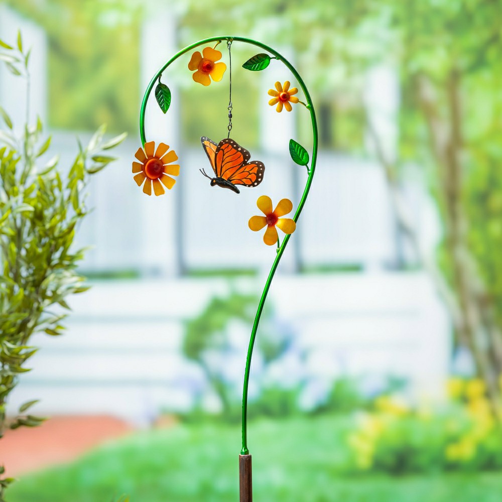 Plow & Hearth Metal Butterfly Stake