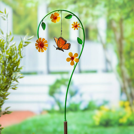 Plow & Hearth Metal Butterfly Stake
