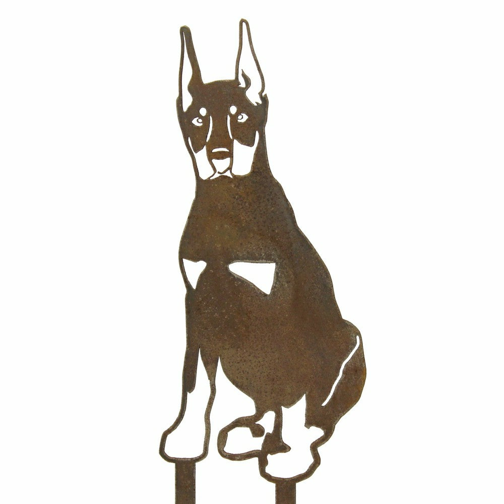 Plow & Hearth Miniature Pinscher Garden Stake