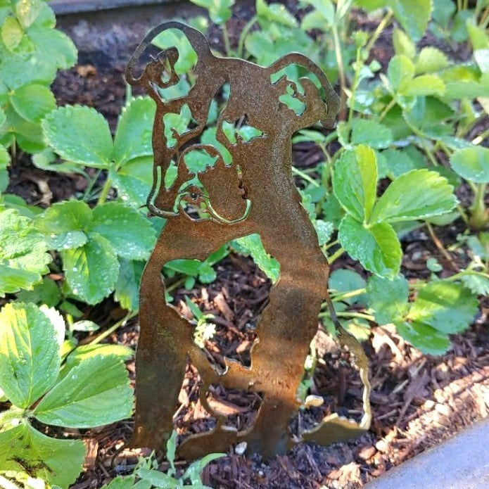 Plow & Hearth Boxer Garden Stake