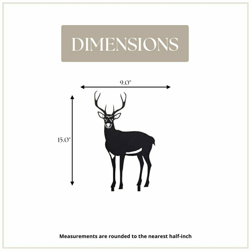 Plow & Hearth Deer - Buck Garden Stake