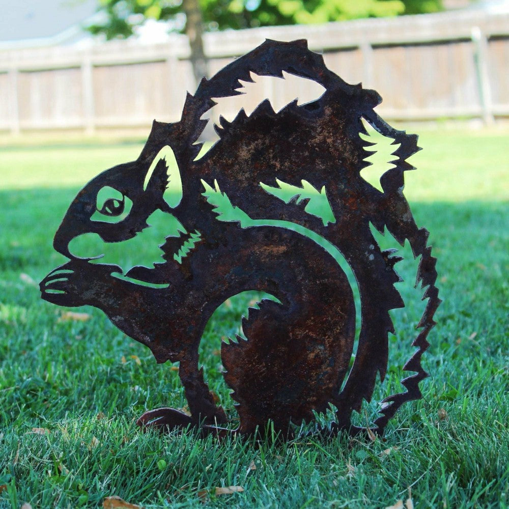 Plow & Hearth Squirrel Garden Stake