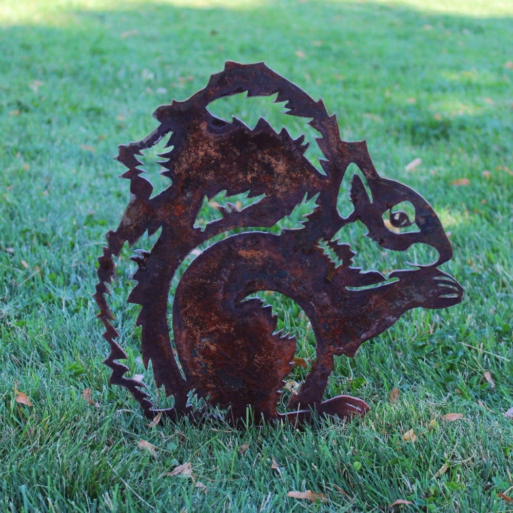 Plow & Hearth Squirrel Garden Stake