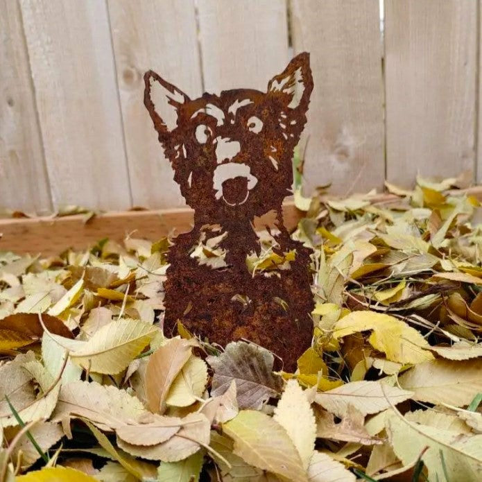 Plow & Hearth Yorkshire Terrier Garden Stake