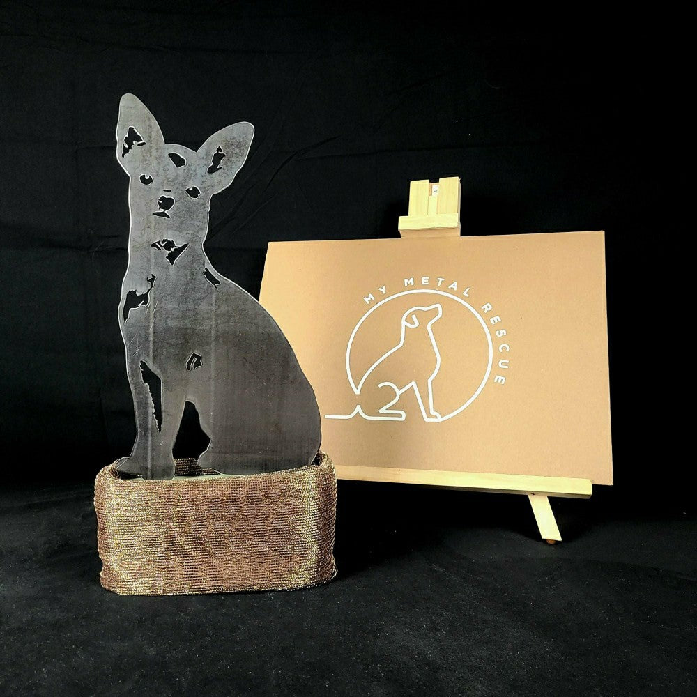Plow & Hearth Chihuahua Garden Stake