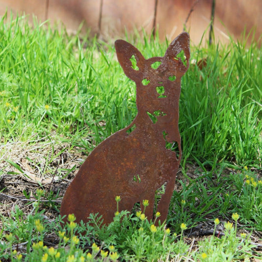 Plow & Hearth Chihuahua Garden Stake
