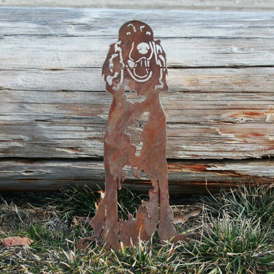 Plow & Hearth Irish Setter Garden Stake