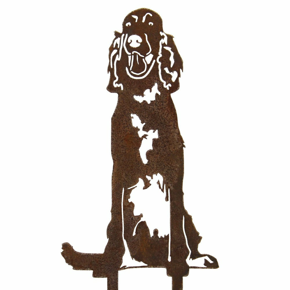 Plow & Hearth Irish Setter Garden Stake