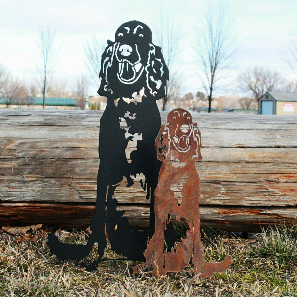 Plow & Hearth Irish Setter Garden Stake