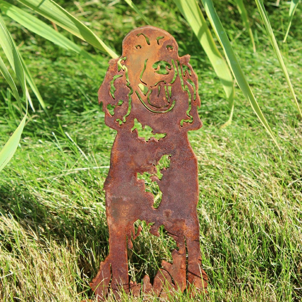 Plow & Hearth Irish Setter Garden Stake