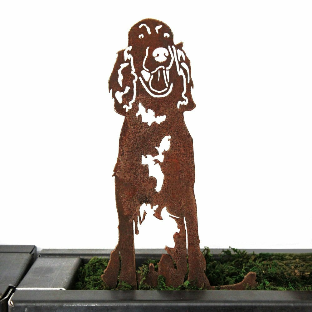 Plow & Hearth Irish Setter Garden Stake