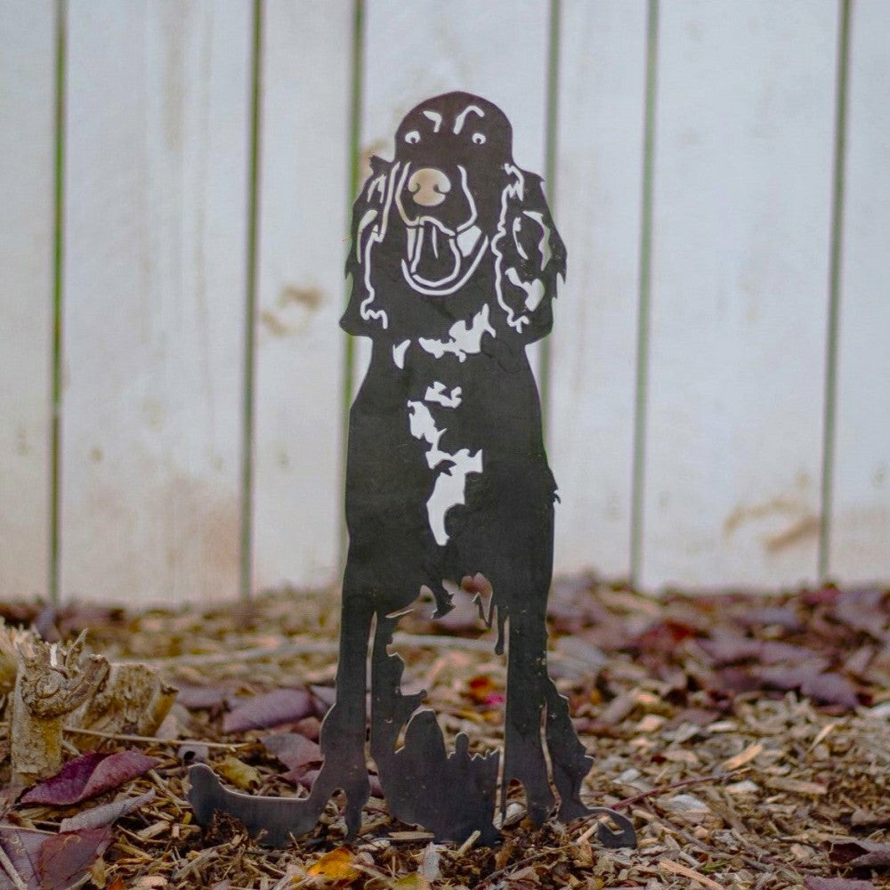 Plow & Hearth Irish Setter Garden Stake