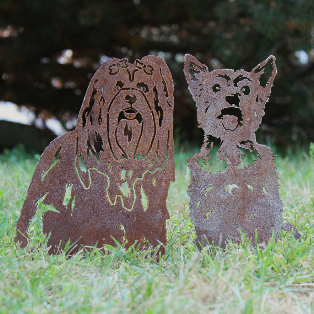 Plow & Hearth Shih Tzu Garden Stake
