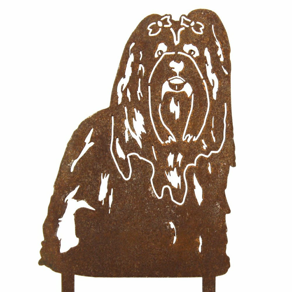 Plow & Hearth Shih Tzu Garden Stake