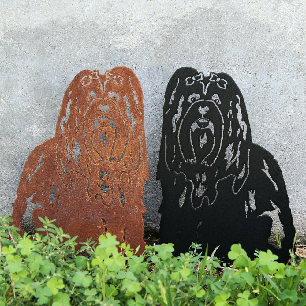 Plow & Hearth Shih Tzu Garden Stake