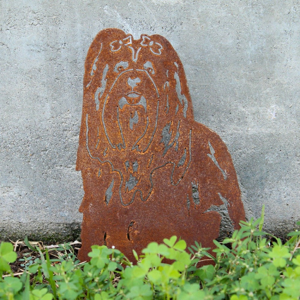Plow & Hearth Shih Tzu Garden Stake