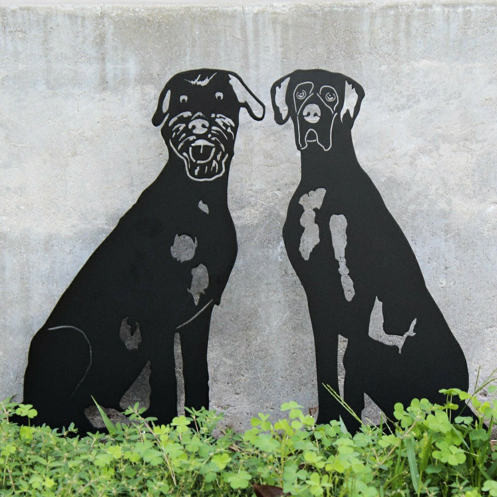 Plow & Hearth Great Dane Garden Stake