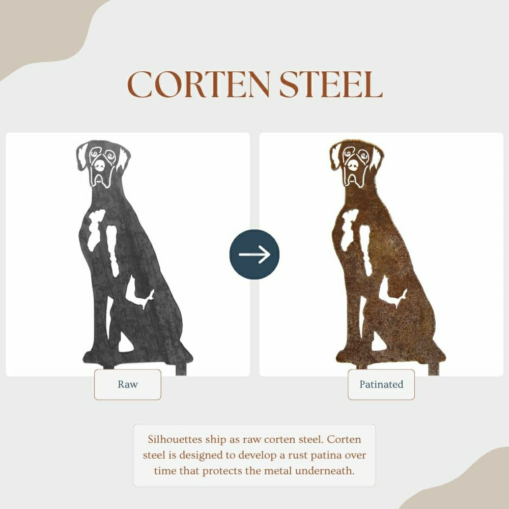 Plow & Hearth Great Dane Garden Stake