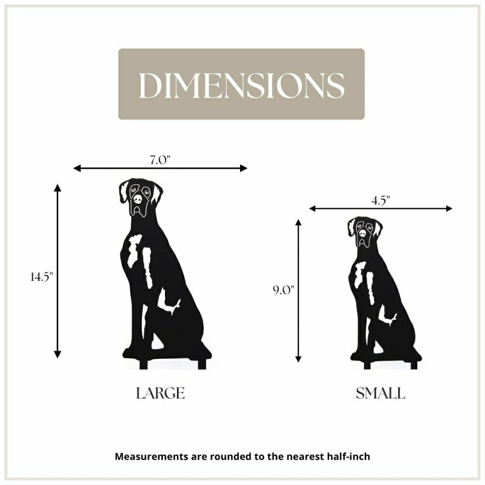 Plow & Hearth Great Dane Garden Stake