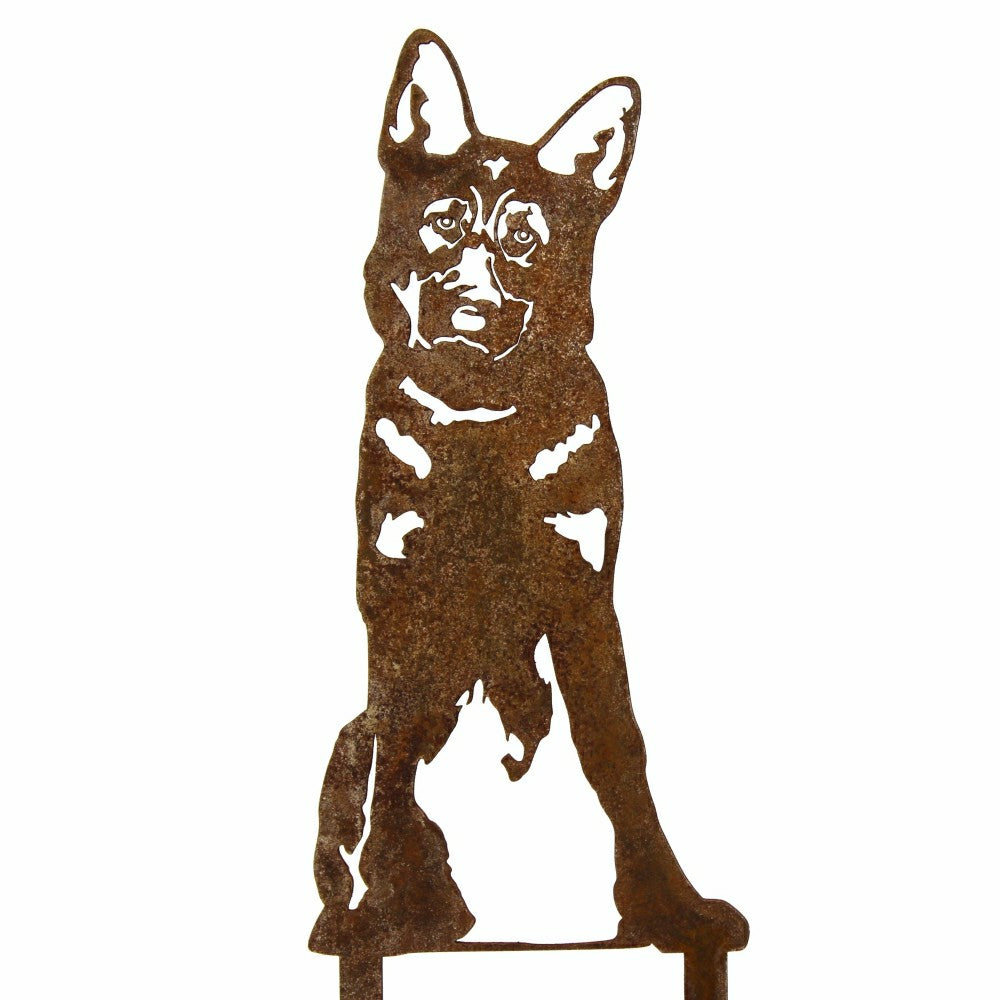 Plow & Hearth German Shepherd Garden Stake