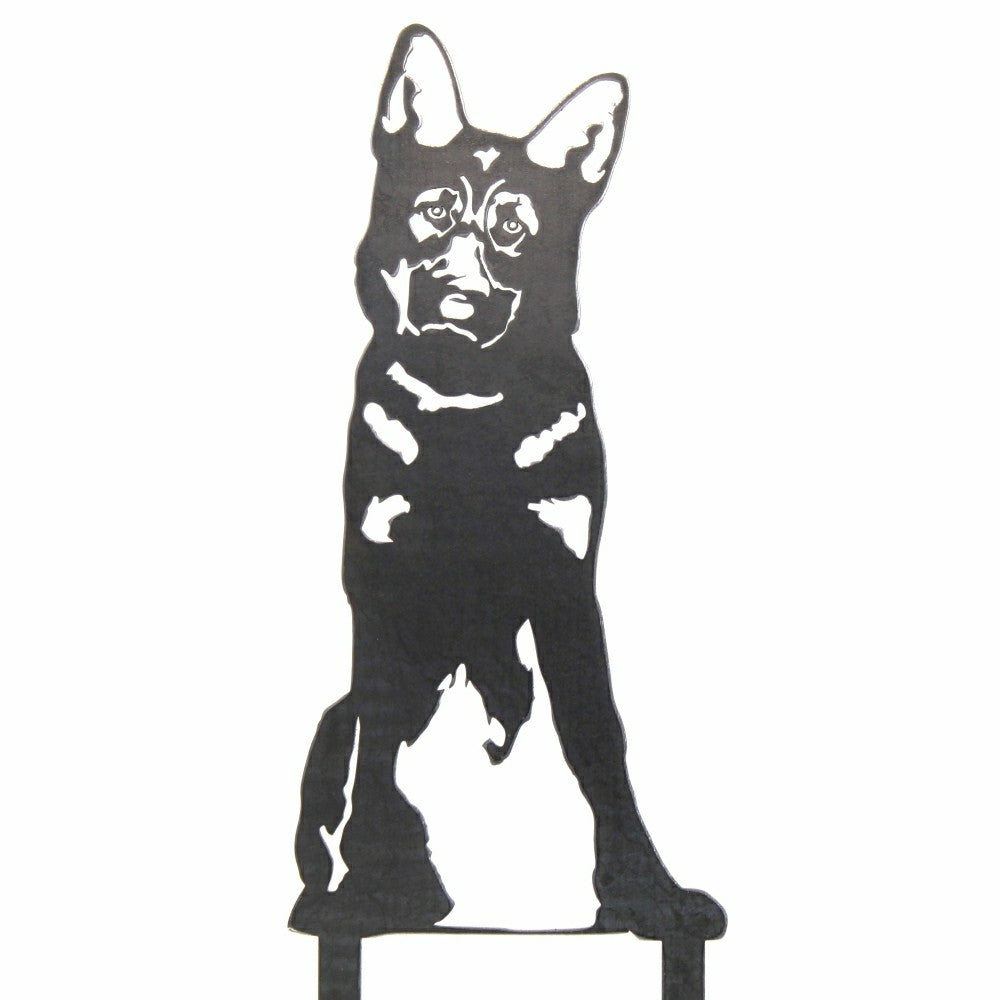 Plow & Hearth German Shepherd Garden Stake
