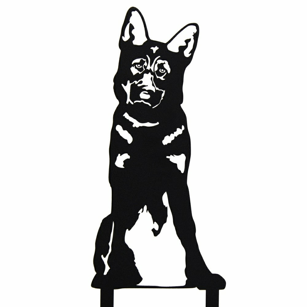 Plow & Hearth German Shepherd Garden Stake